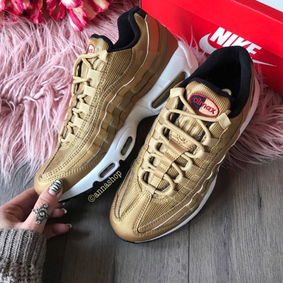 NWT Nike Air Max 95 Rare Gold - Picture 8 of 8